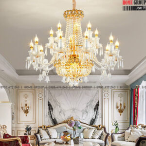 Đèn chùm HG1008 15 tay hiện đại