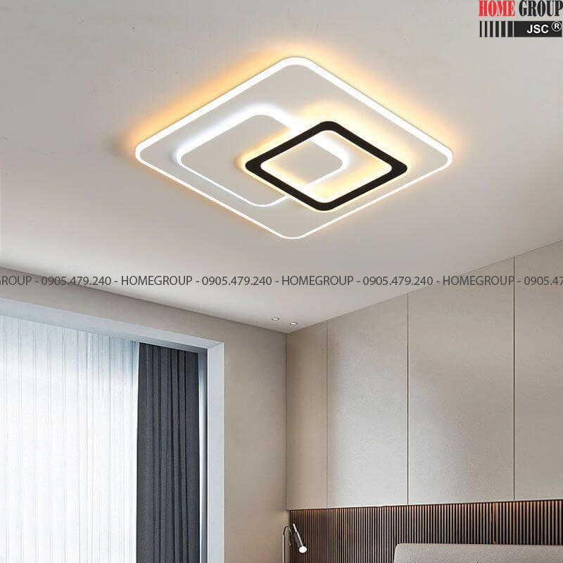 Đèn ốp trần Đà Nẵng HG1076 phòng khách hiện đại