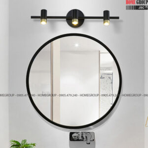 Đèn rọi gương HG1087 viền đen 3 bóng