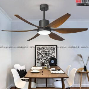 Mẫu Quạt Đèn Thả Trần HG1103 Đơn Giản