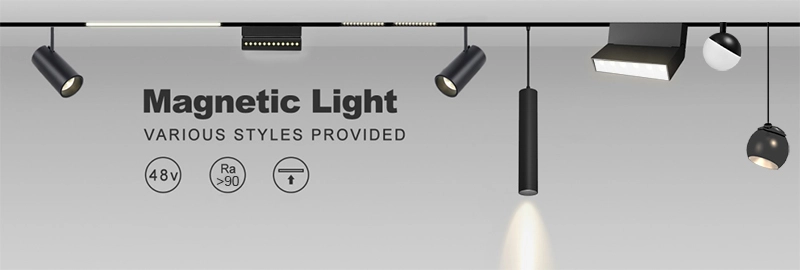 cách lắp đặt đèn ray nam châm 48v