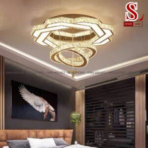 đèn chùm thả trần pha lê sl1042