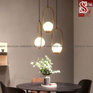 đèn thả trang trí chùm 3 đầu sl1031