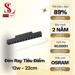 Đèn Ray Tiêu Điểm 12-18 -24W