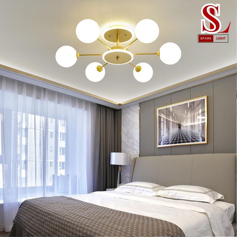 đèn trang trí 6 đầu hiện đại sl1095