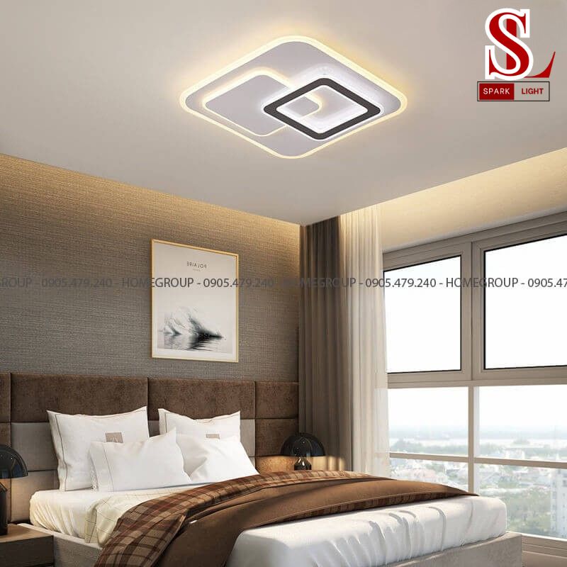 đèn vuông trang trí ốp trần sl1033