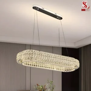 Đèn chùm pha lê phòng khách sang trọng st1010