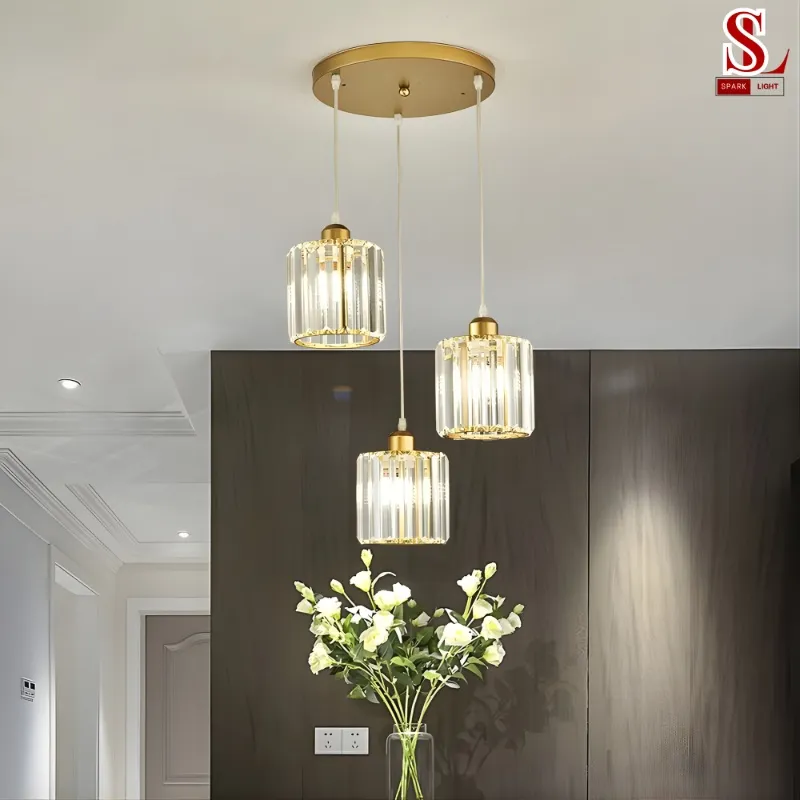 Đèn thả pha lê phòng khách sang trọng FL1022