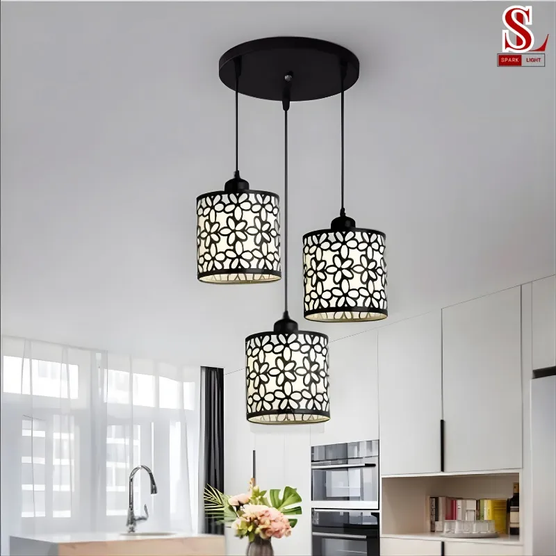 Đèn thả phòng khách 3 bóng sang trọng FL1017