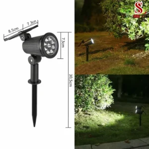 Đèn led năng lượng mặt trời 9 bóng SL9052