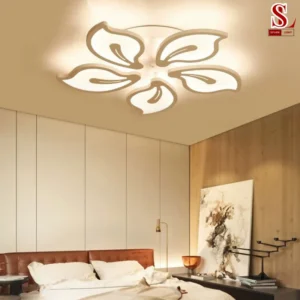 Đèn ốp trần hình hoa 5 cánh cao cấp SL9099