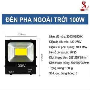 den pha led cao cap 30w 50w 100w 150w 200w sl9104 2 1