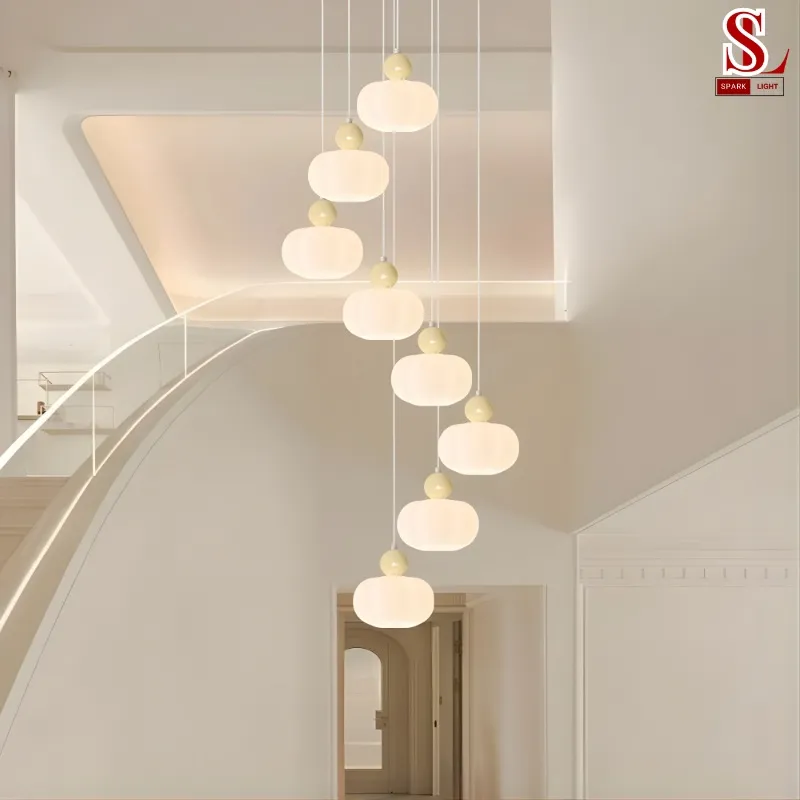 Đèn thả thông tầng hình hồ lô SL9007 Đèn thả thông tầng hình hồ lô SL9007
