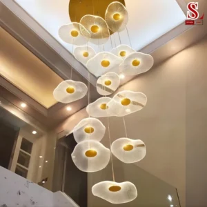 Đèn thả thông tầng hình lá sen SL9010