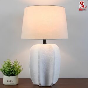 Đèn bàn ngủ nghệ thuật chụp vải zl1091