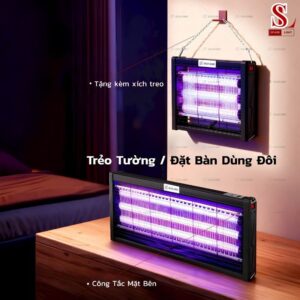 Đèn bắt muỗi diệt côn trùng zl1013