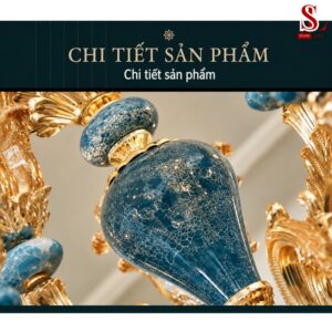 den chum co dien da cam thach cao cap zl1112 6