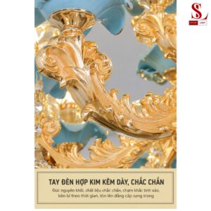 Đèn chùm cổ điển pha lê 15 tay cao cấp zl1119 den chum co dien pha le 15tay cao cap zl1119 4