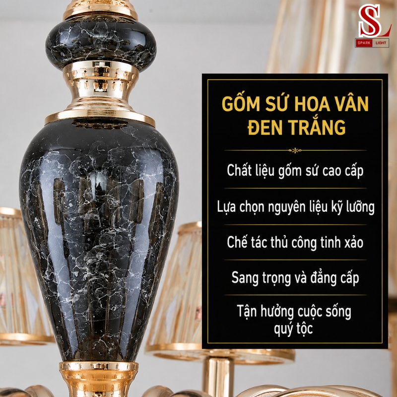 Đèn chùm cổ điển pha lê 15 tay cao cấp zl1122 Đèn chùm cổ điển pha lê 15 tay cao cấp zl1122 - Ảnh 3