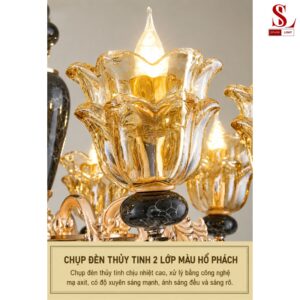 Đèn chùm cổ điển pha lê 15 tay cao cấp zl1122 den chum co dien pha le 15taycao cap zl1122 6