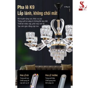 den chum co dien pha le led hien dai zl1111 7