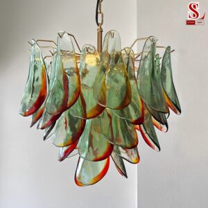 Đèn chùm pha lê hình vảy cá cao cấp zl1057