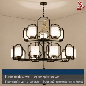 den chum tha tran co dien sang trong zl1036 3
