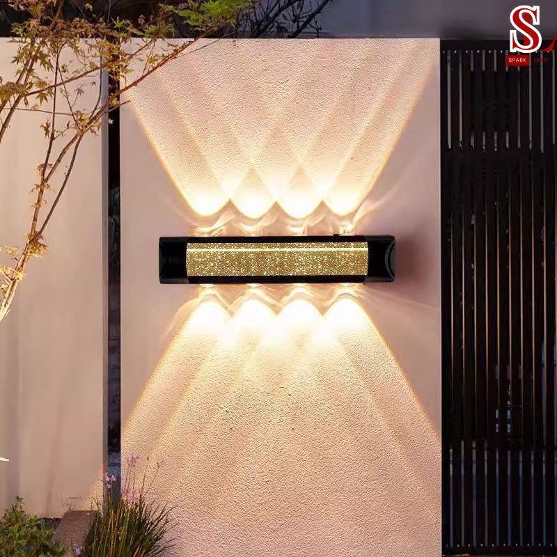 Đèn hắt tường 2đầu 4tia chống nước zl1024 Đèn hắt tường 2đầu 4tia chống nước zl1024