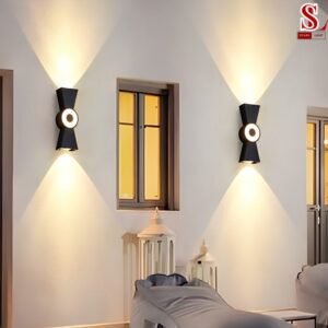 Đèn hắt tường 2đầu ngoài trời zl1028 den hat tuong 2dau ngoai troi zl1028 2