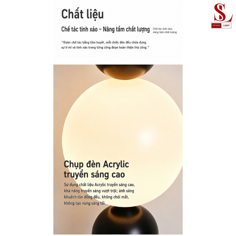 Đèn led cây đứng sofa hình cầu zl1067 Đèn led cây đứng sofa hình cầu zl1067 - Ảnh 3