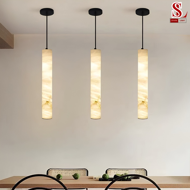 Đèn thả trụ đá vân mây cao cấp zl1055