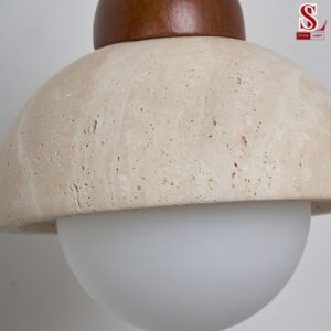 Đèn tường thả dây chao đá travertine sl9001 den tuong tha day chao da travertine sl9001 4