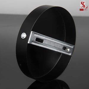 Đế đèn thả trần hình tròn mầu đen cao cấp zl1142