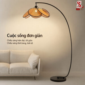 den cay dung sofa doc sach hinh bong hoa 6 canh dan zl1195 2