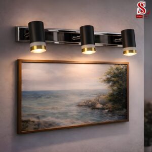 Đèn led rọi tranh rọi gương 3 đầu cao cấp zl1145