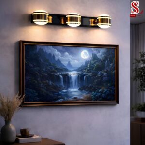Đèn led rọi tranh rọi gương 3 đầu cao cấp zl1150