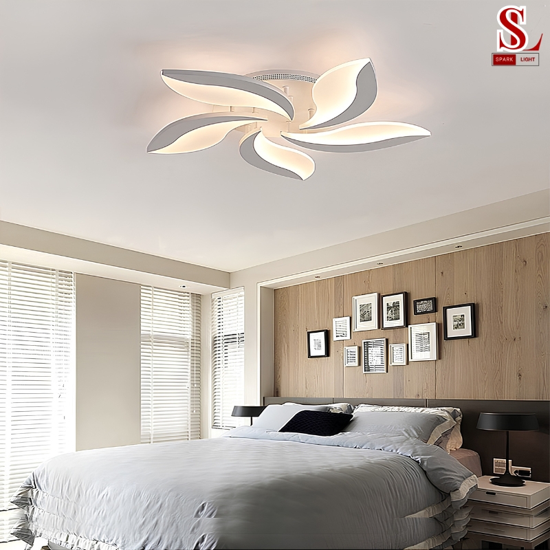 Đèn ốp trần led 5 cánh uốn cong lông mày cao cấp zl1171 Đèn ốp trần led 5 cánh uốn cong lông mày cao cấp zl1171 - Ảnh 3