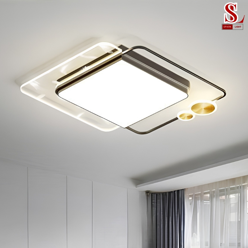 Đèn ốp trần led hình vuông cao cấp zl1183 Đèn ốp trần led hình vuông cao cấp zl1183