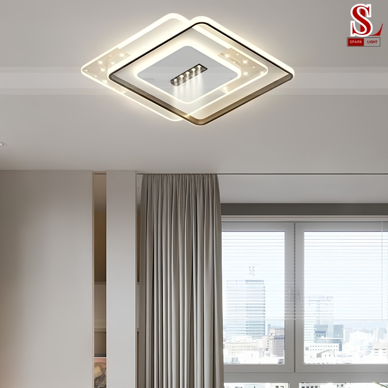Đèn ốp trần led hình vuông cao cấp zl1186