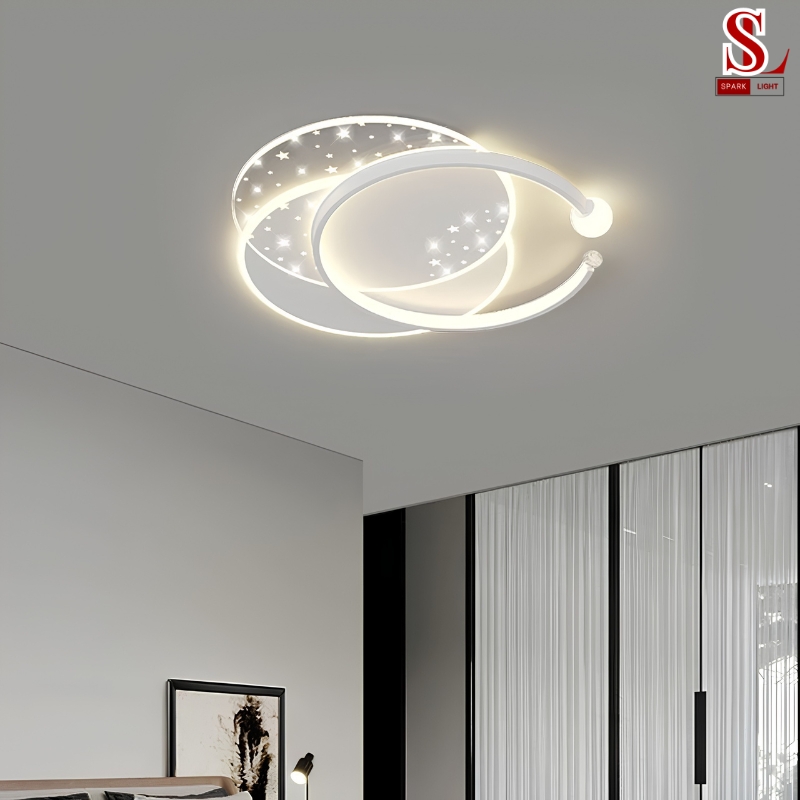 Đèn ốp trần led mica ánh sao cao cấp zl1166