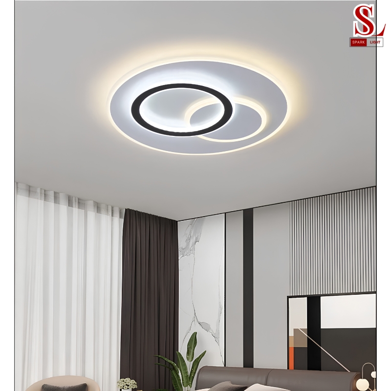 Đèn ốp trần led mica hình tròn cao cấp zl1168 Đèn ốp trần led mica hình tròn cao cấp zl1168 - Ảnh 2