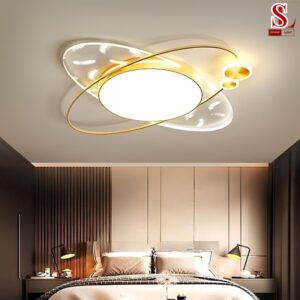 Đèn ốp trần led oval hình vòng cung cao cấp zl1184