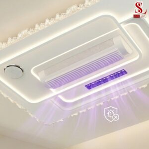 den quat loa op tran led hinh chu nhat cao cap zl1128