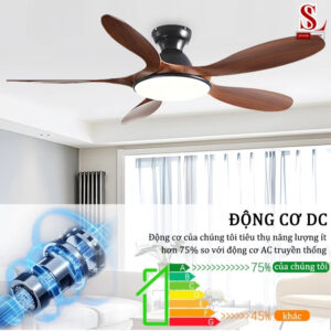 den quat op tran led 5 canh go tu nhien cao cap zl1200 7