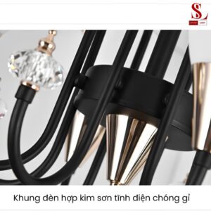 den chum co dien 15 tay thuy tinh cao cap zl1208 4