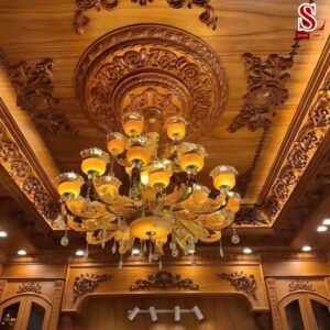 Đèn chùm pha lê cổ điển 24 tay cao cấp zl1212