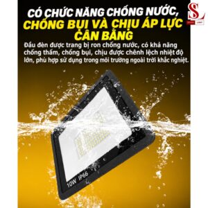 den pha led ngoai troi chong nuoc 300w cao cap zl1226