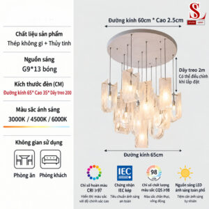 den chum tha tran thuy tinh uon luon cao cap zl1235 10